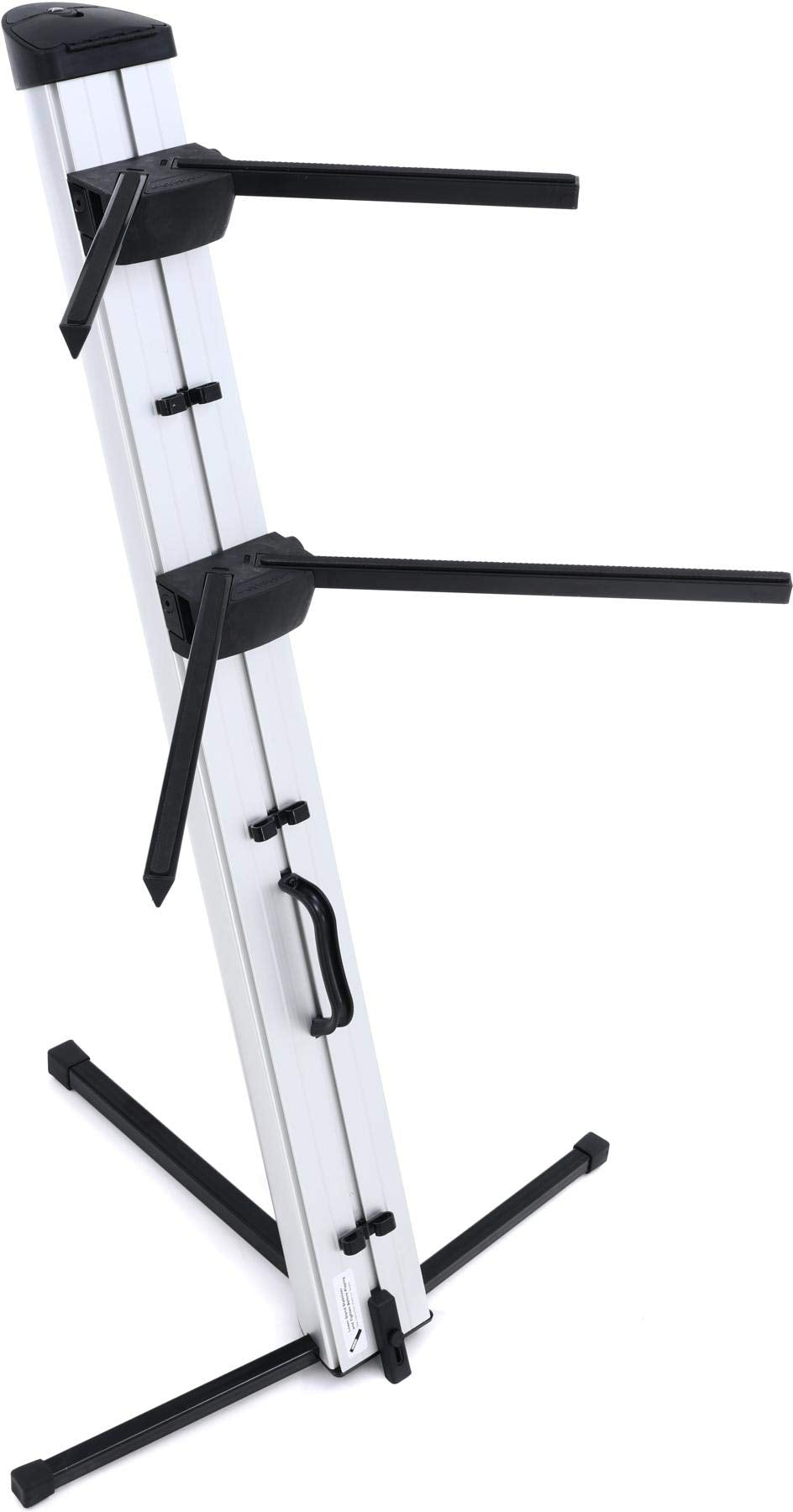Ultimate Support AX-48 Pro S Apex Column Keyboard Stand - Silver