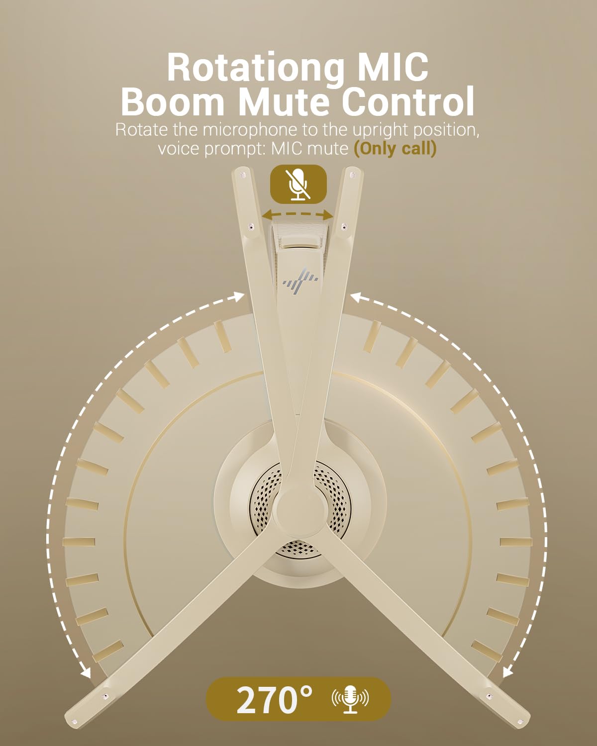 Jiamqishi Wireless Headset With Ai Noise Cancelling Microphone Bluetooth Headset   Bluetooth V5.2 Headphones With Usb Dongle & M