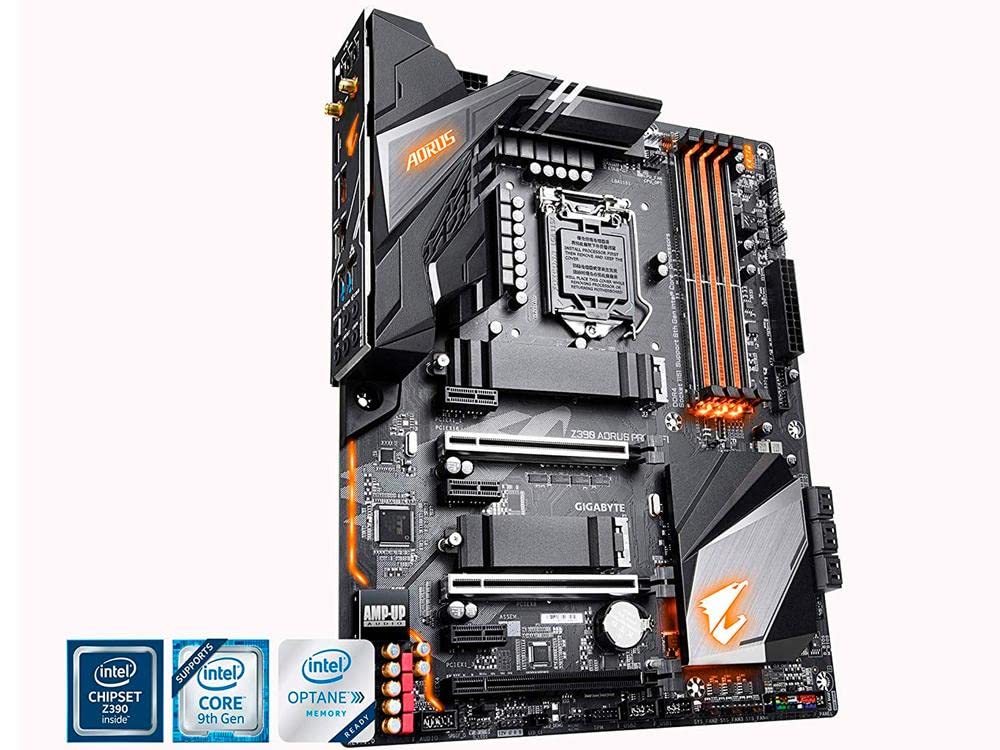 Gigabyte Z390 Aorus Pro Wi-Fi (Intel Lga1151/Z390/Atx/2Xm.2 Thermal Guard/Onboard Ac Wi-Fi/Rgb Fusion/Gaming Motherboard)