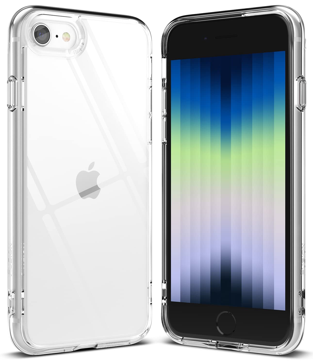 Ringke Fusion for iPhone SE Case [Always Look Classy] UV Coating for Scratch & Discoloration Resistant, Shockproof Air Pockets -