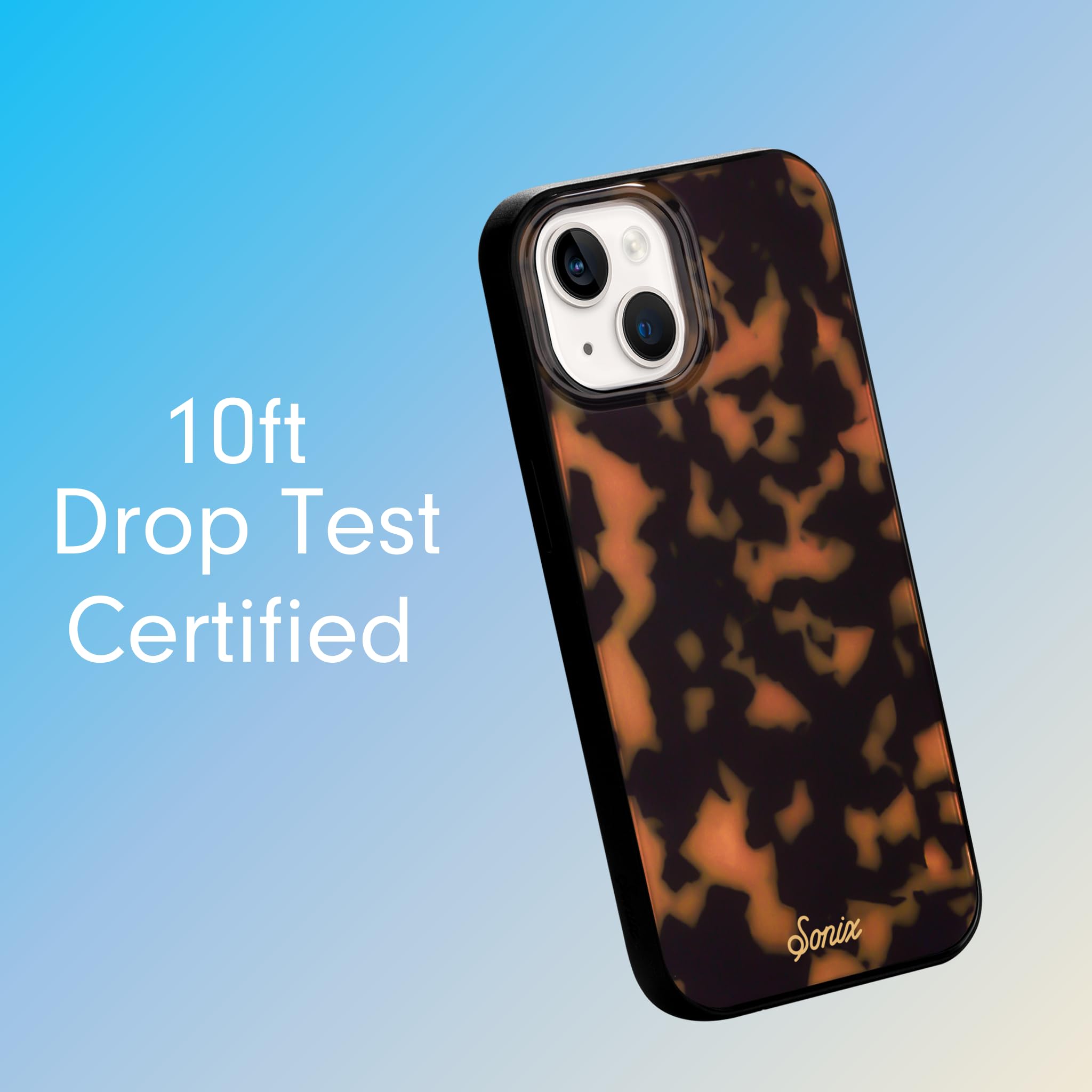 Sonix Case For Iphone 15 Plus, Iphone 14 Plus | Compatible With Magsafe | 10Ft Drop Tested | Tortoiseshell | Brown Tort
