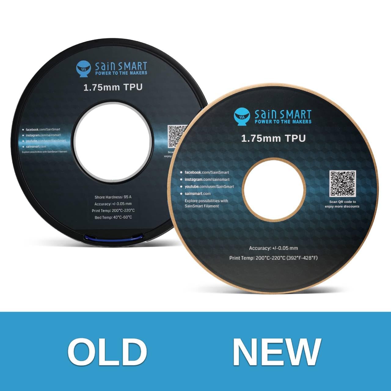 Sainsmart Green Flexible Tpu 3D Printing Filament, 1.75 Mm, 0.8 Kg, Dimensional Accuracy +/  0.05 Mm