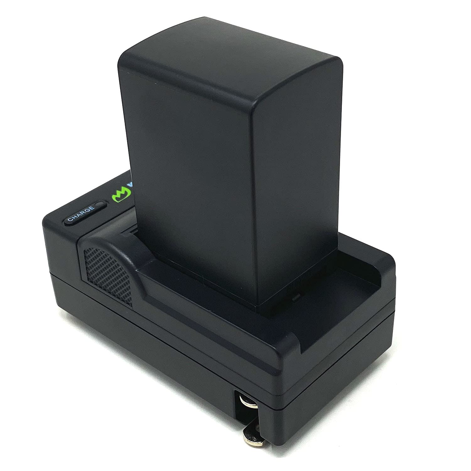 Wasabi Power Battery (2 Pack) And Charger For Canon Bp 827 And Canon Vixia Hf20, Hf21, Hf200, Hf G10, Hf G20, Hf M30, Hf M31, Hf