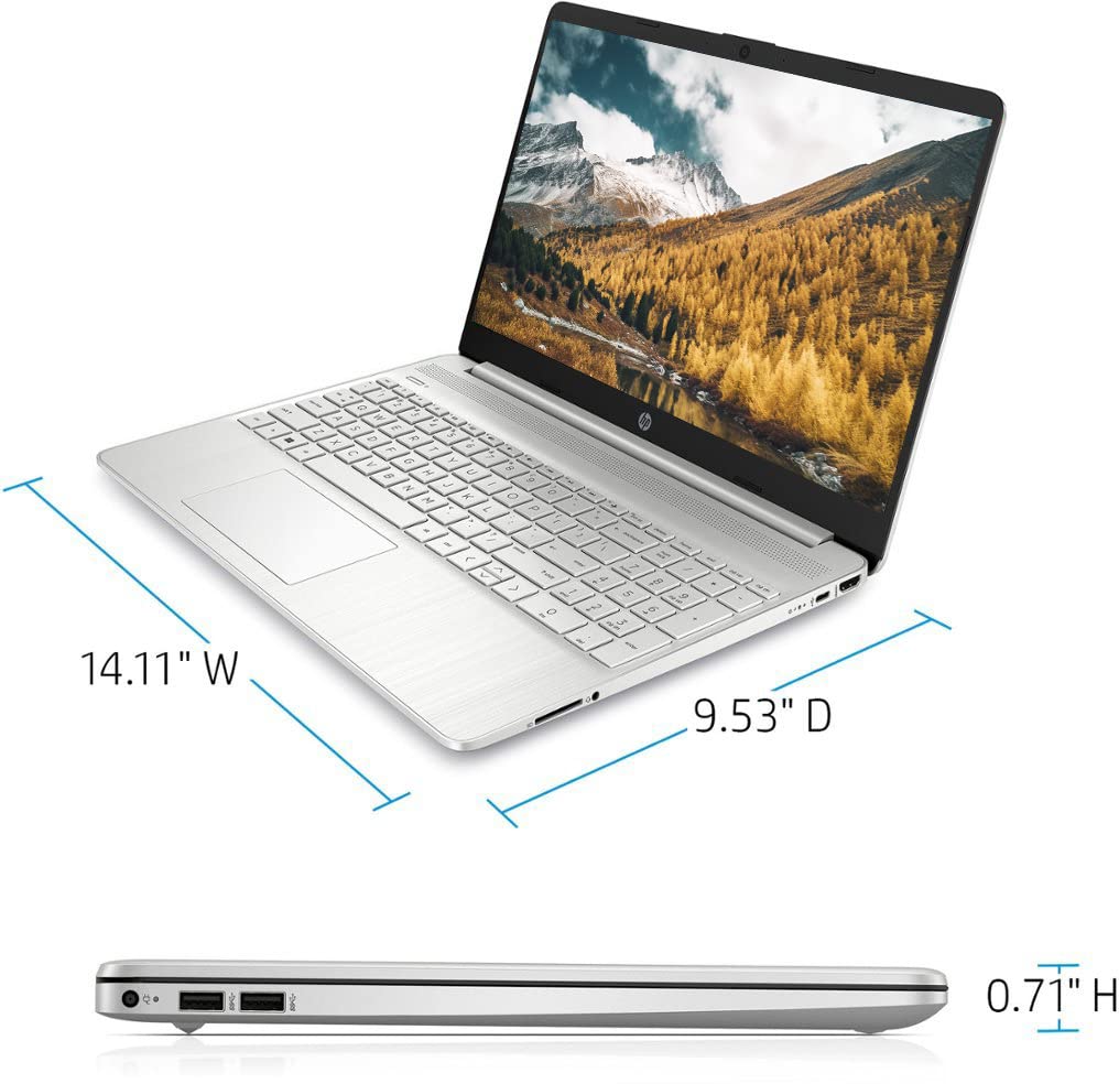 Hp Touchscreen 15.6 Laptop, Micro-Edge Display, Thin & Portable, Intel Core I3-1115G4, 12Gb Ram, 512Gb Ssd, Webcam, Hdmi, Wi-F