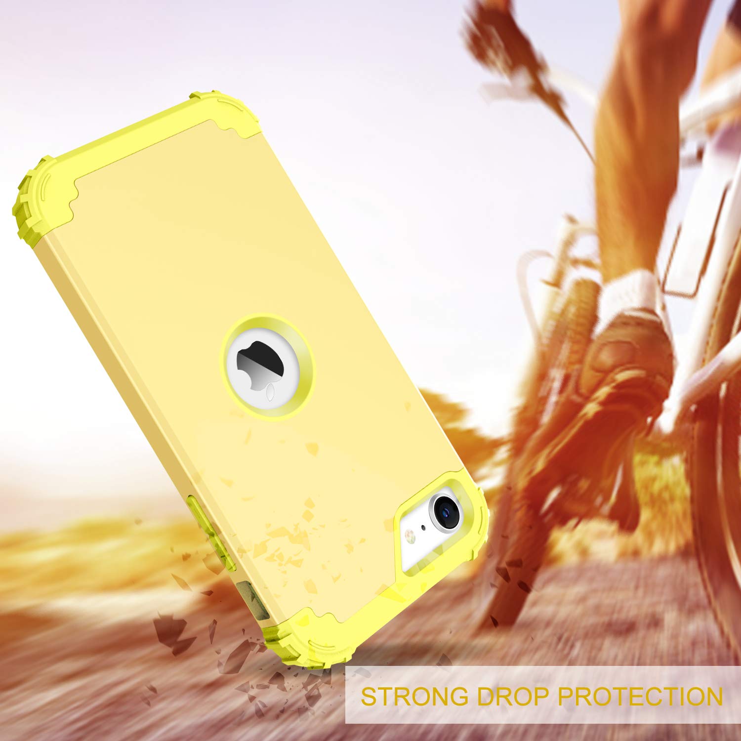 Bentoben For Iphone Se 2022 Case And Iphone Se 2020 Phone Case, Heavy Duty Full Body Rugged Shockproof Hybrid Hard Plastic Soft