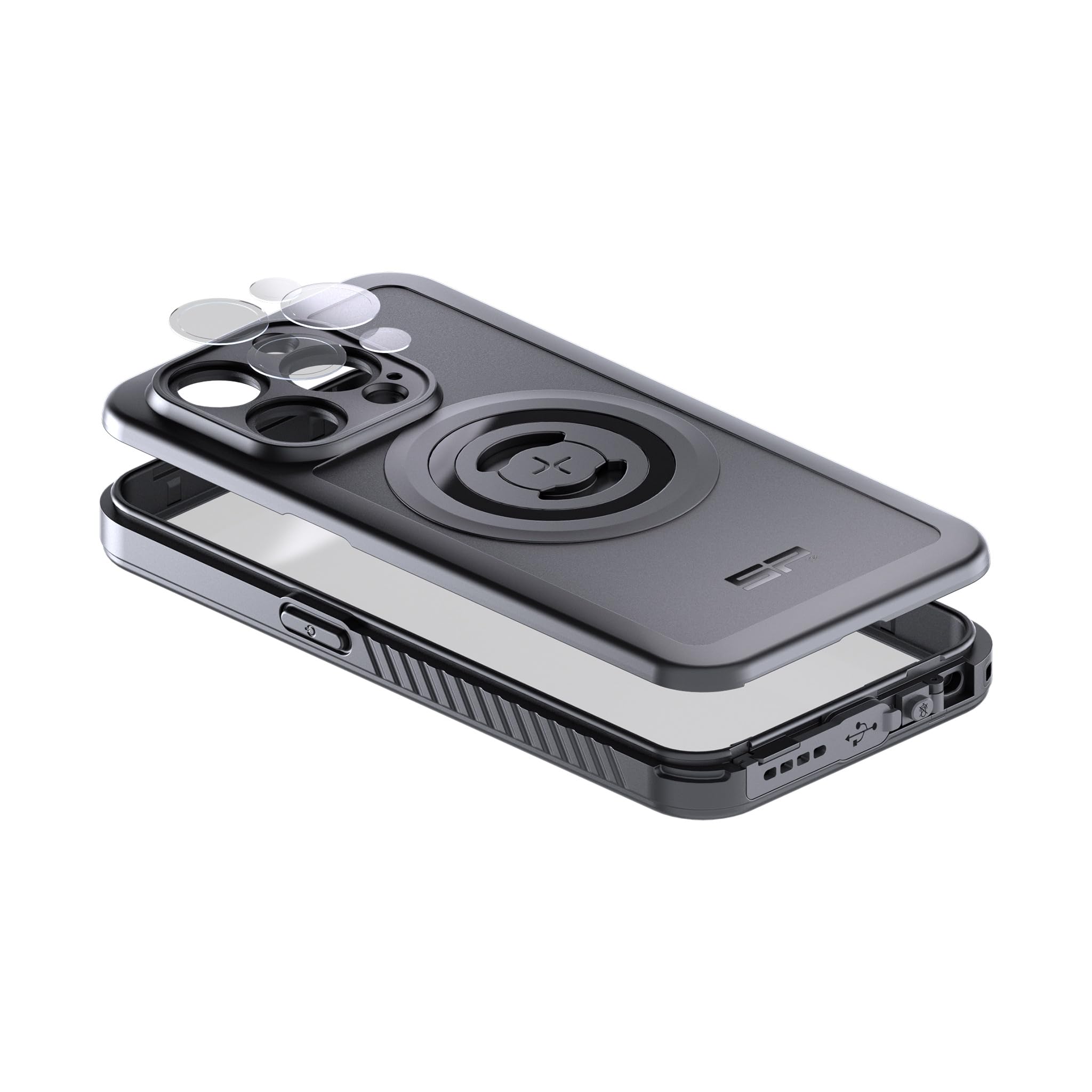 Sp Connect Phone Case Xtreme Compatible With Iphone 15 Pro Black