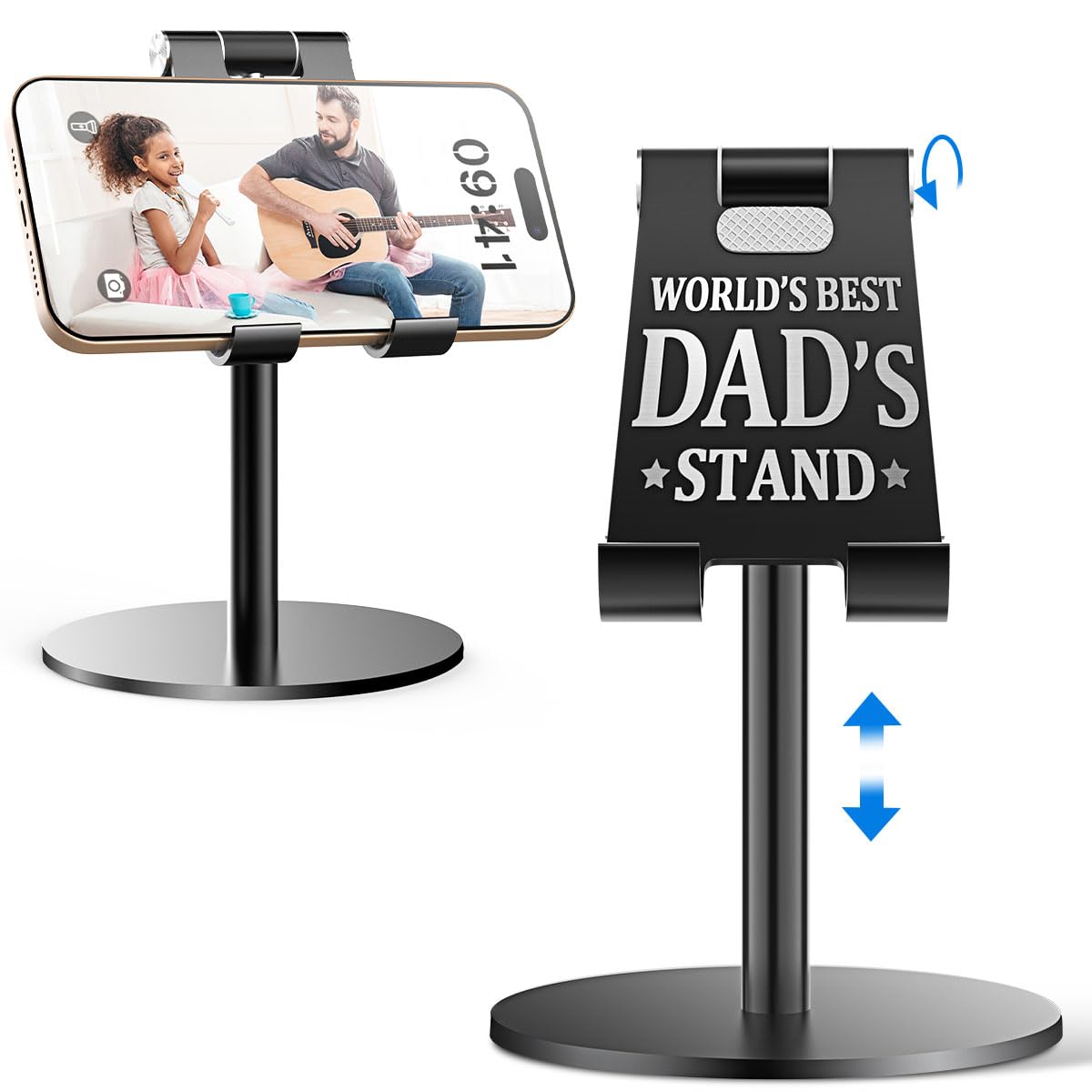 Aicase Gifts For Dad, Birthday Christmas Fathers Day Presents For Dad From Daughter And Son, Cool Worlds Best Dads Ideas Stand F