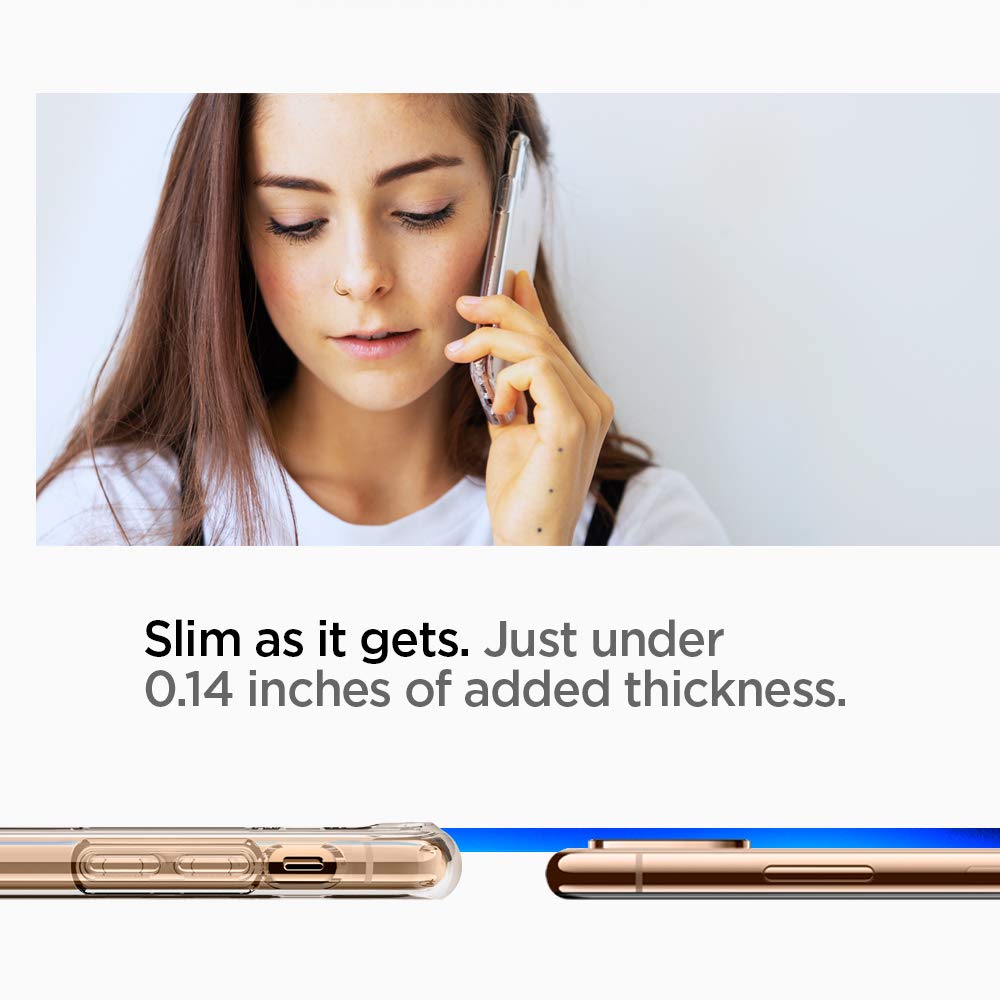 Spigen Ultra Hybrid Designed For Iphone Xs Case (2018) / Designed For Iphone X Case (2017)   Crystal Clear