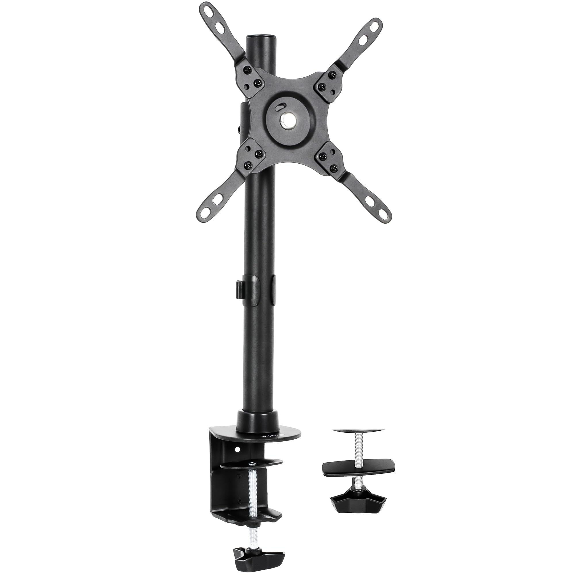 VIVO Ultra Wide Screen TV and Monitor Desk Mount, Adjustable Height and Tilt Stand for Screens up to 42 inches, Black, STAND V101C