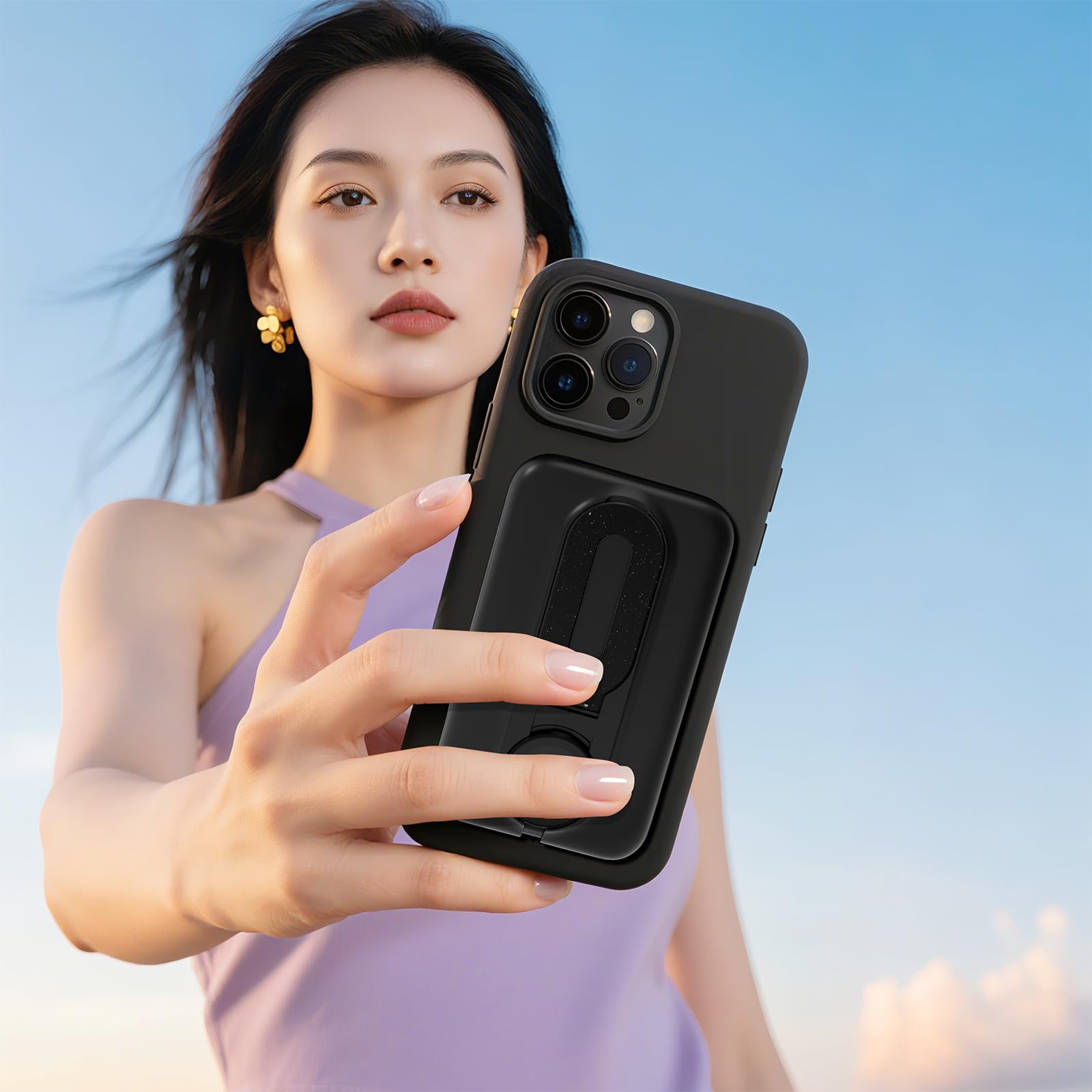 Galeces Magnetic Portable Charger,10000Mah Foldable Wireless Power Bank For Iphone And Apple Watch,Pd 20W Fast Charging Battery