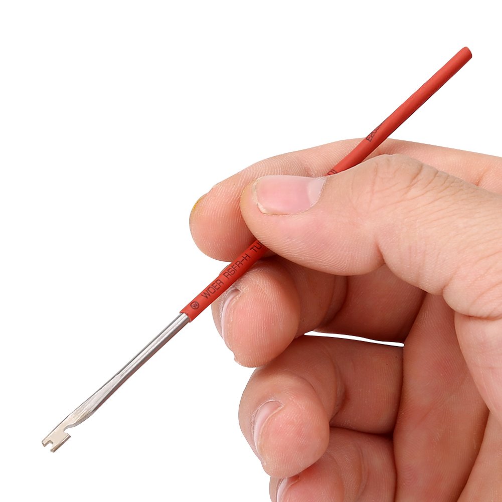 Clarinet Spring Hook, Steel Woodwind Repair Tool Spring Hook For Sax Clarinet Oboe Flute Piccolo Bassoon