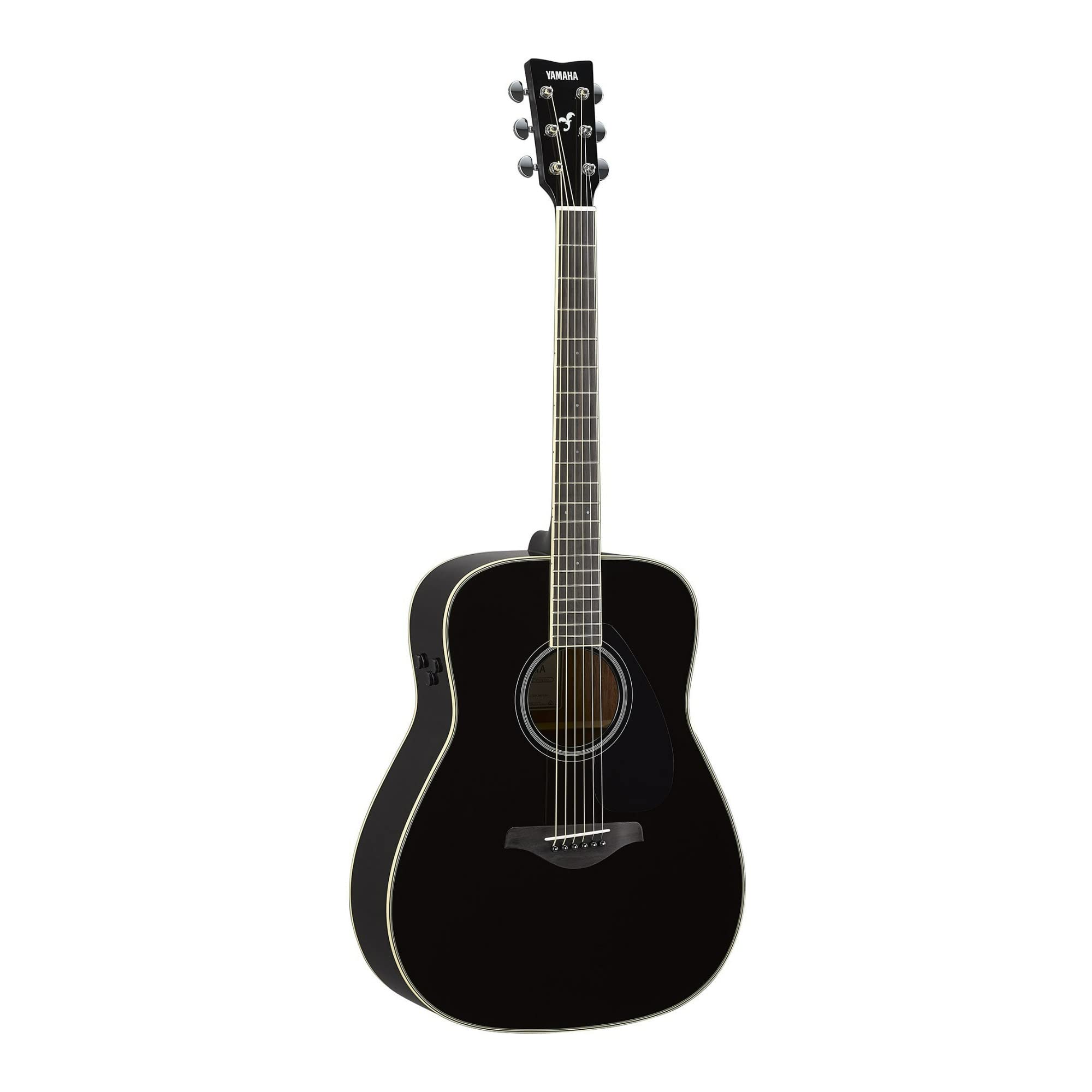 Yamaha FG-TA Transacoustic Guitar w/ Chorus and Reverb, Black