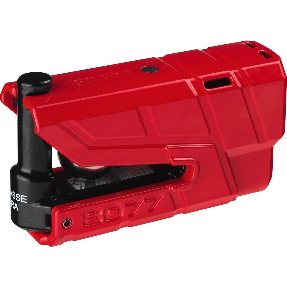 Abus Brake Disc Lock Granit Detecto X Plus 8077, Red