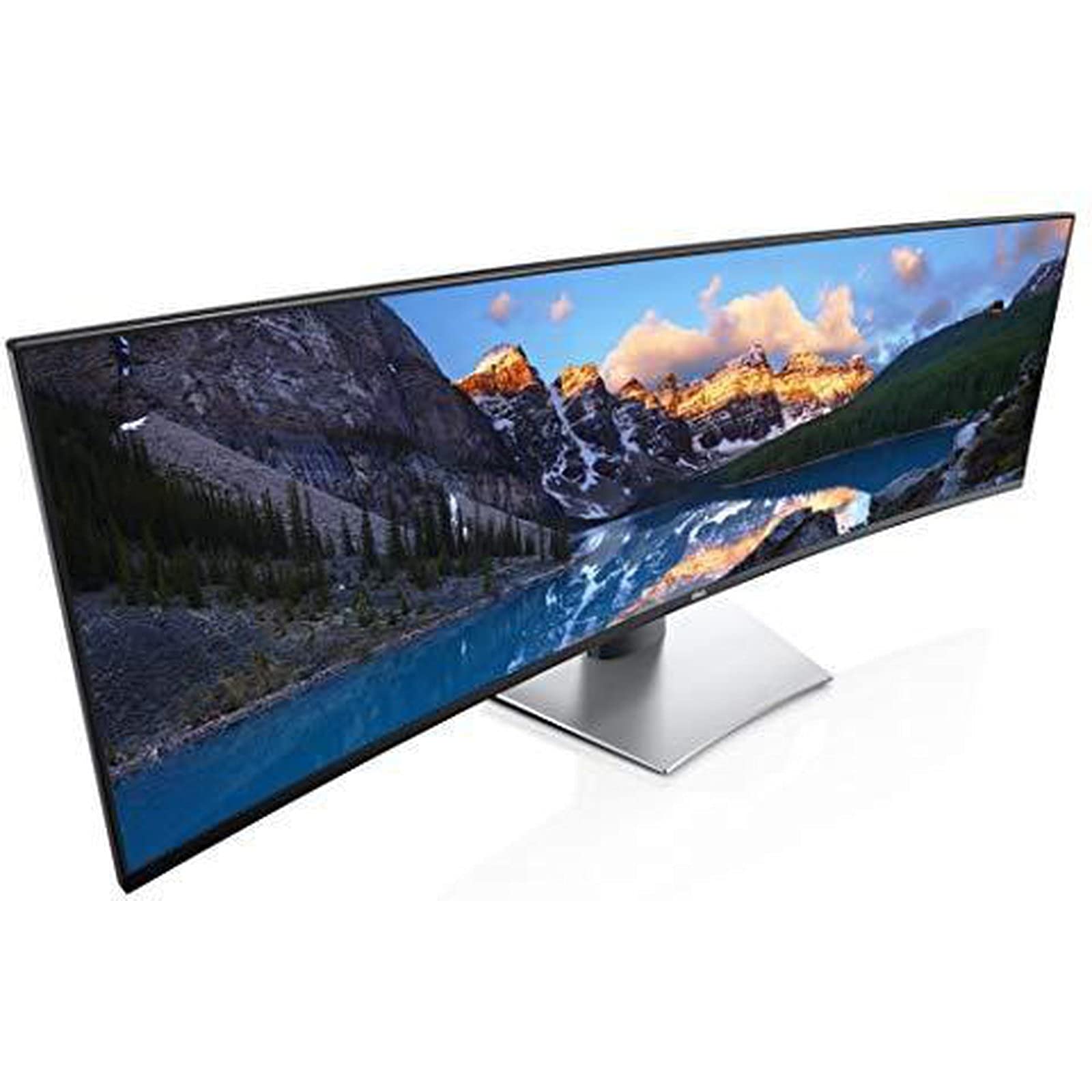 Dell UltraSharp 49" LED Monitor U4919DW - Black, High-Resolution, Curved Display