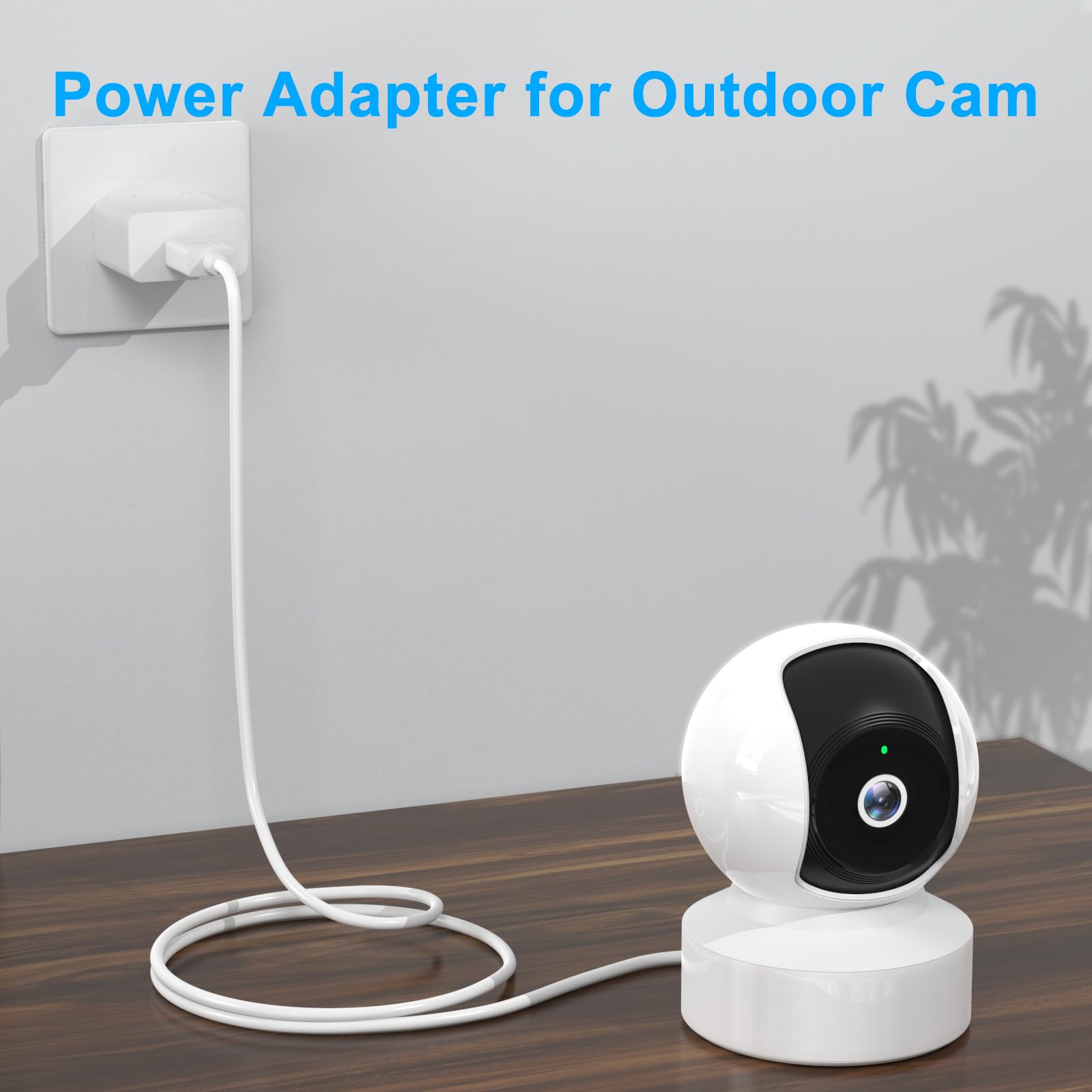 Power Adapter For Outdoor Wyze Nest Cam | Usb Cam Wall Charger | For Blink Mini Pan/Ring Spotlight/Google Nest/Blink Indoor/Ring