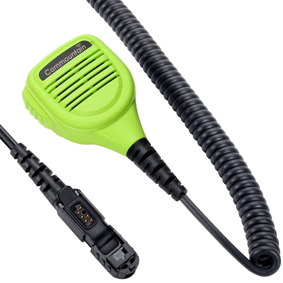 Commountain Speaker Mic Compatible With Motorola Potable Radios Xpr 3500E Xpr 3300E (3500 3300) Xpr3500E Xpr3300E Xpr3500 Xpr3300, Noise Reduction Shoulder Microphone