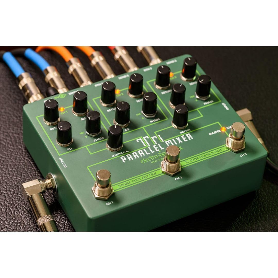Electro Harmonix Tri Parallel Mixer Effects Loop Mixer/Switcher Pedal