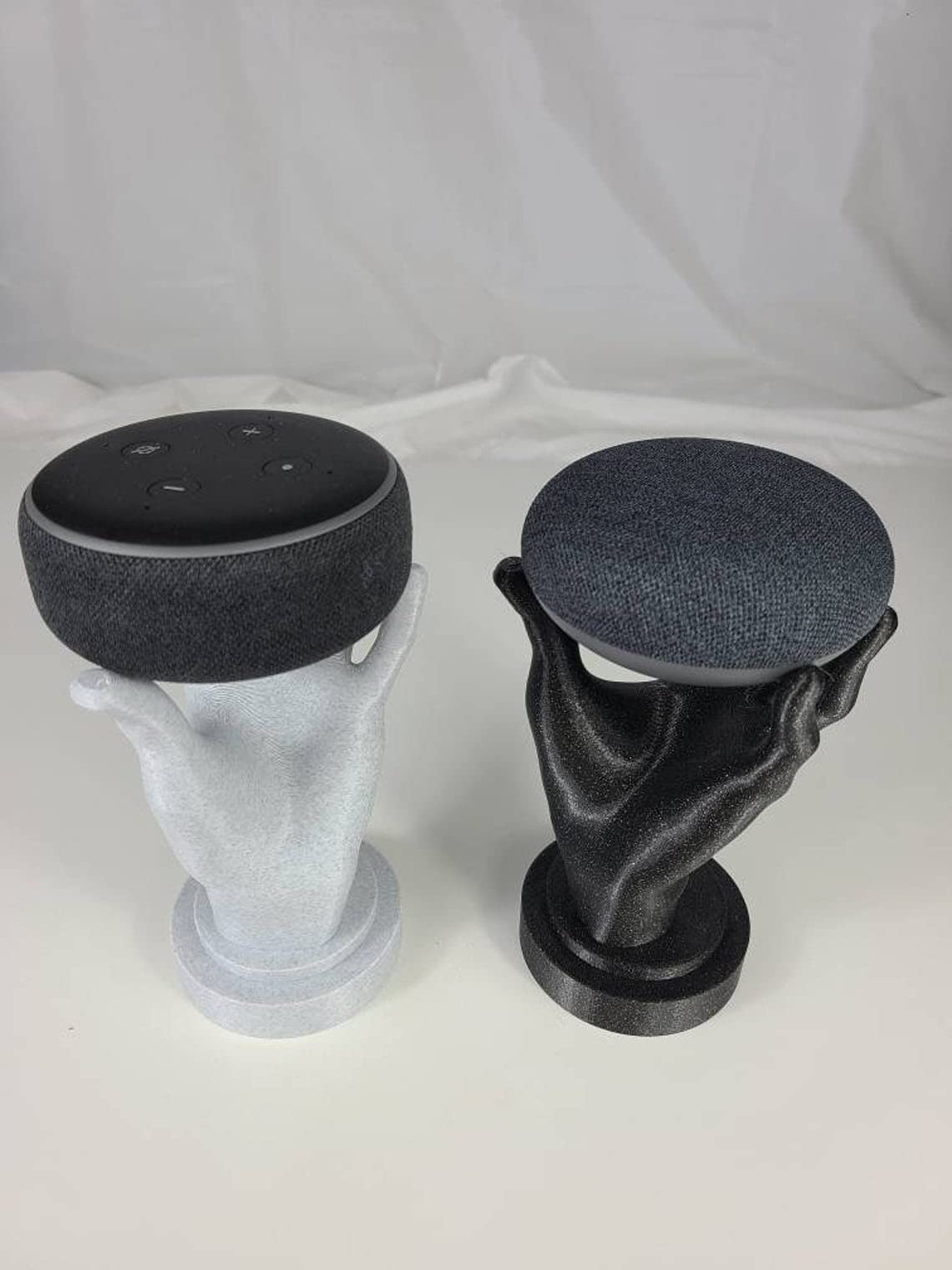 Dancyn Studios Living Hand Stand For Google Home Mini & Google Nest Mini, Echo Dot 3Rd Generation Smart Home Audio Speakers, Spa