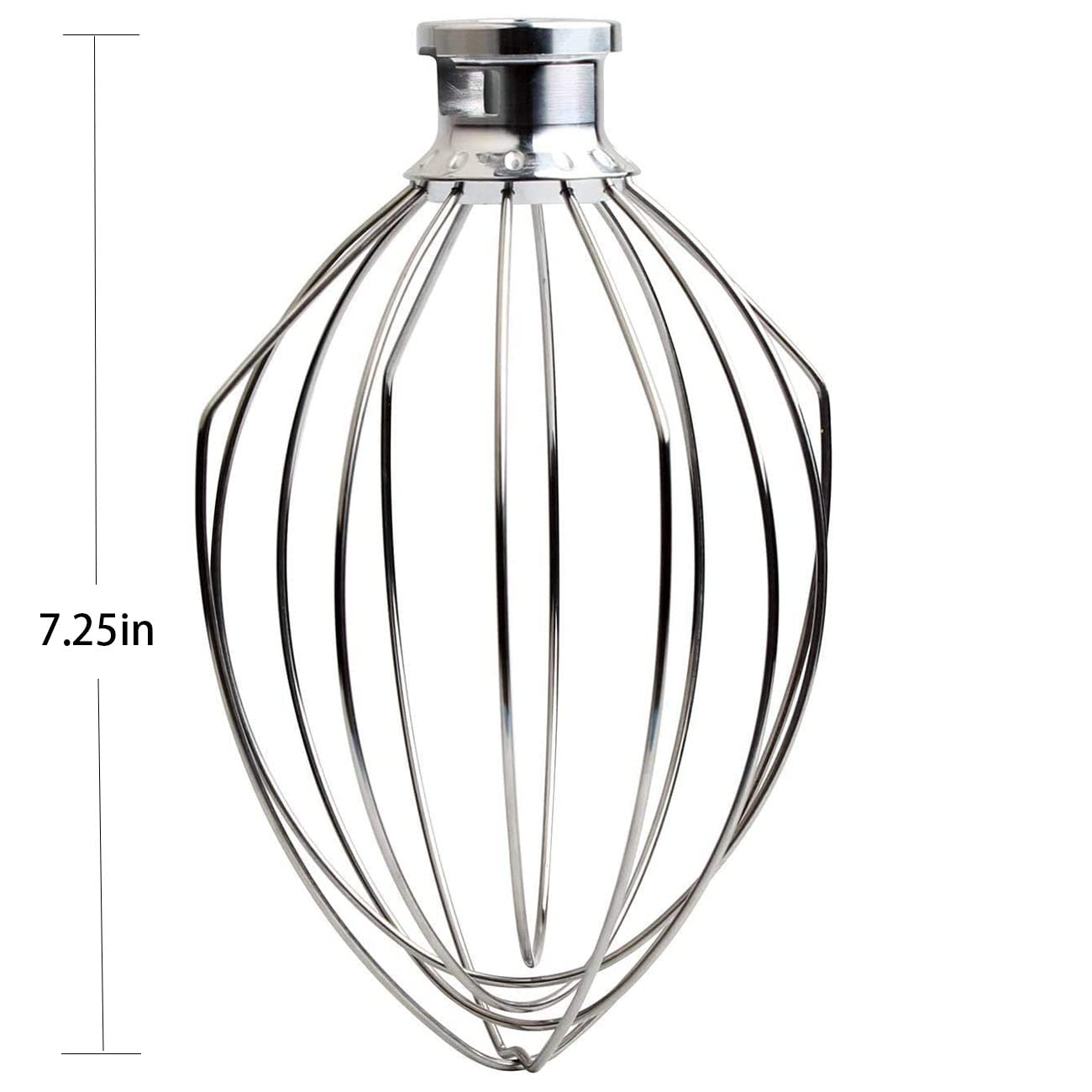 K5Aww Replacement Wire Whip For 5 Quart Lift Bowl 6 Wire Whip Attachment