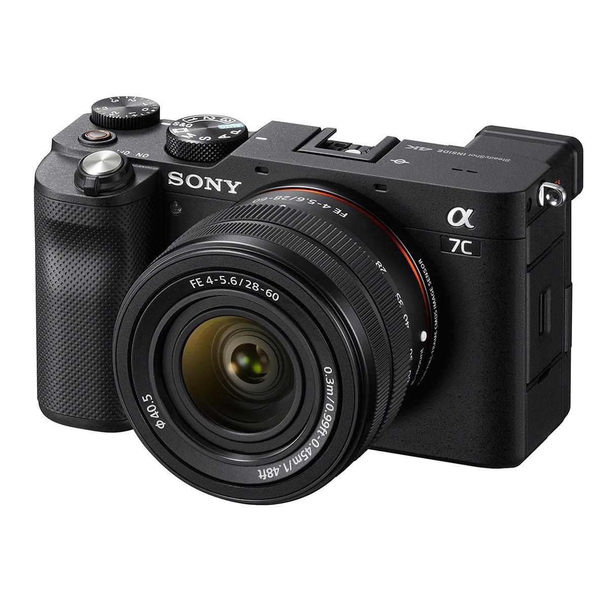 Sony Alpha 7C Full Frame Compact Mirrorless Camera Kit   Black (ILCE7CL/B)