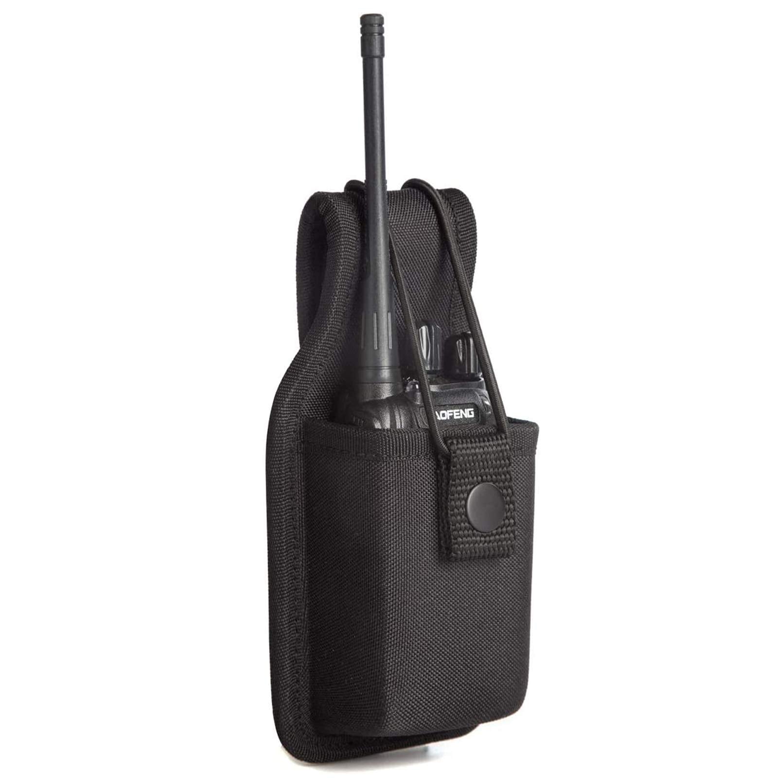 Luiton Radio Holder Radio Holster Baofeng Case Two Way Radio Pouch For Walkie Talkies Nylon Holster For Motorola Kenwood Icom Hyt Arcshell Baofeng Uv5R Uv82 888S F8Hp Retevis(2 Pack)