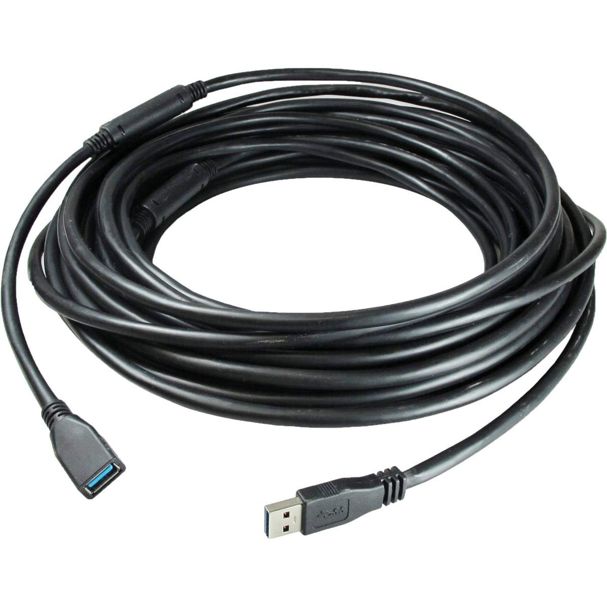Pro AV/IT Active USB 3.0 A Male to Female 25ft (Center Position)