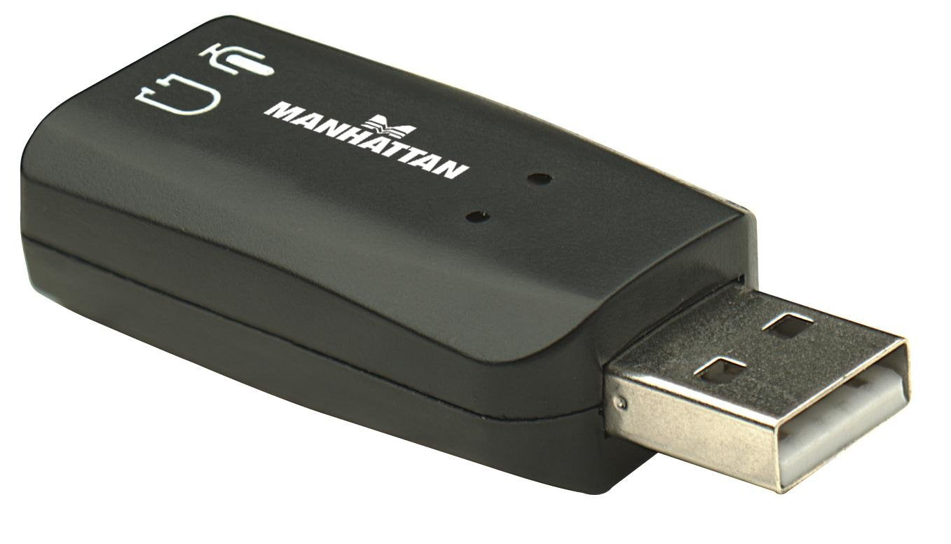 Manhattan High Speed Usb 3 D Sound Adapter (150859)