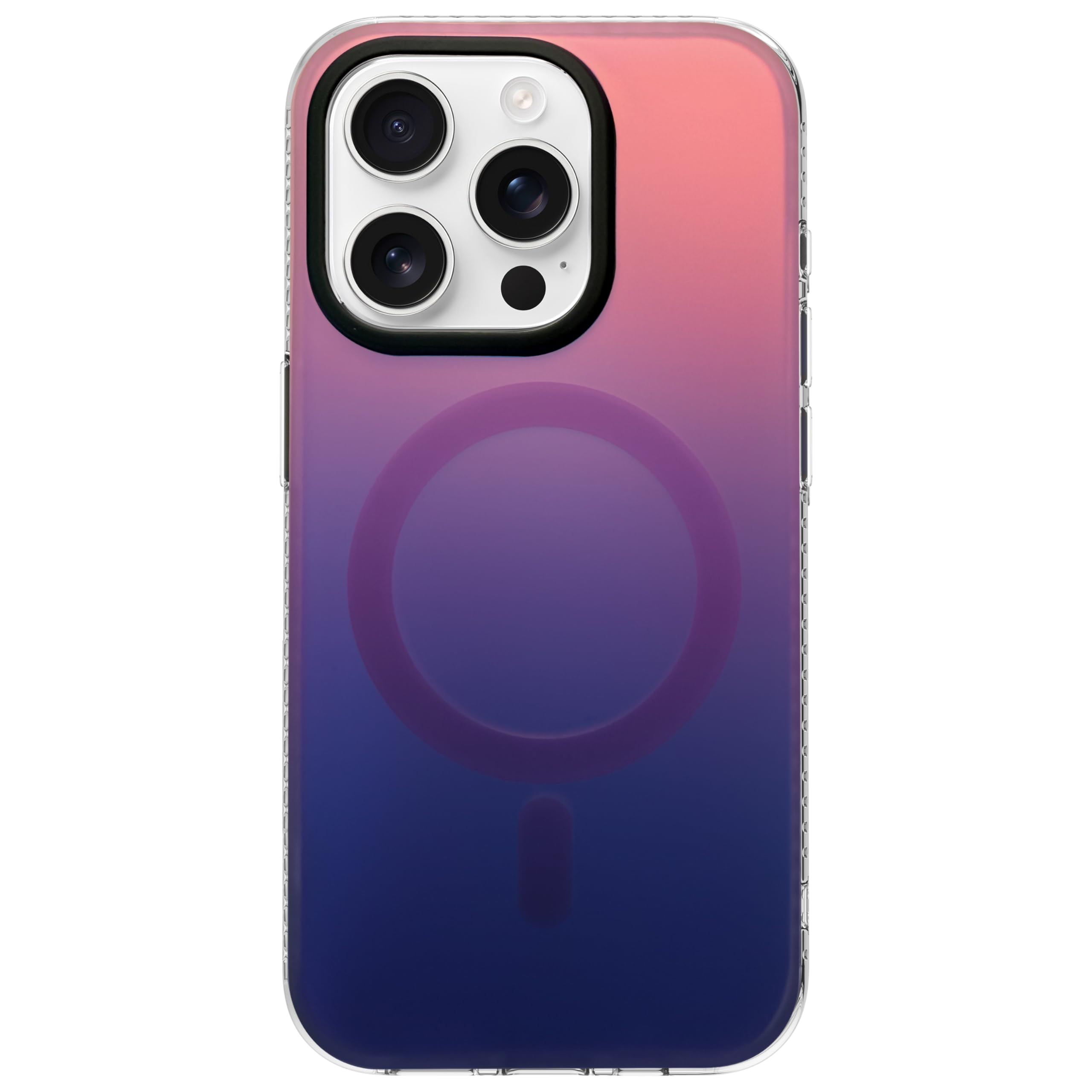 Katti Case Gradient Case for The iPhone 14 Pro - Purple Multi-Color Ombre Design, Impact-Resistant and with Magnets