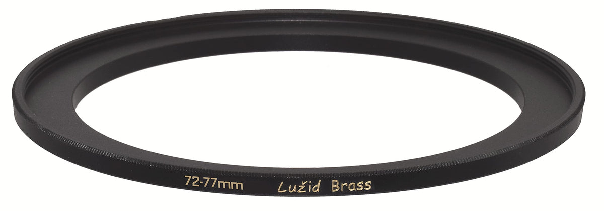 Luid 72Mm To 77Mm Brass Step Ring Filter Adapter Luzid 72 77