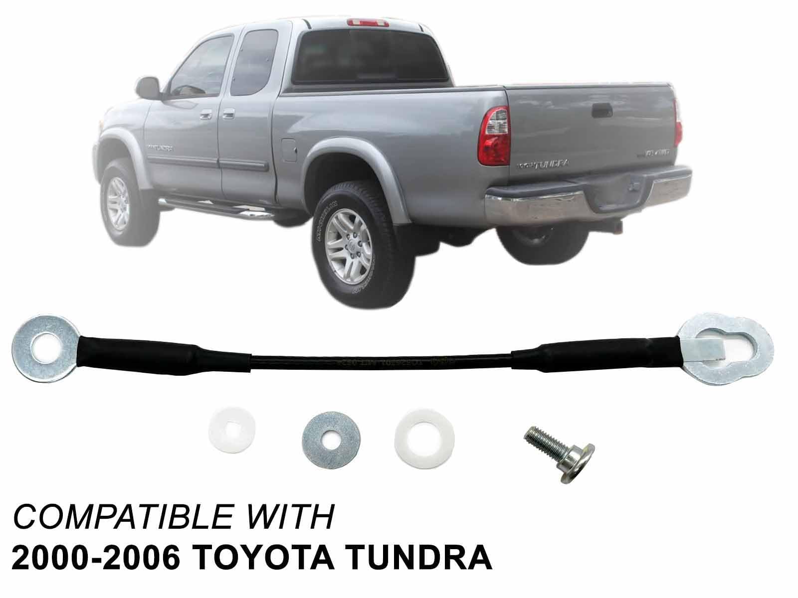 Apa Replacement Tailgate Cable With Hardware For 2000-2006 Tundra Rear Right Or Left Side 657700C020 657700C090 657700C030