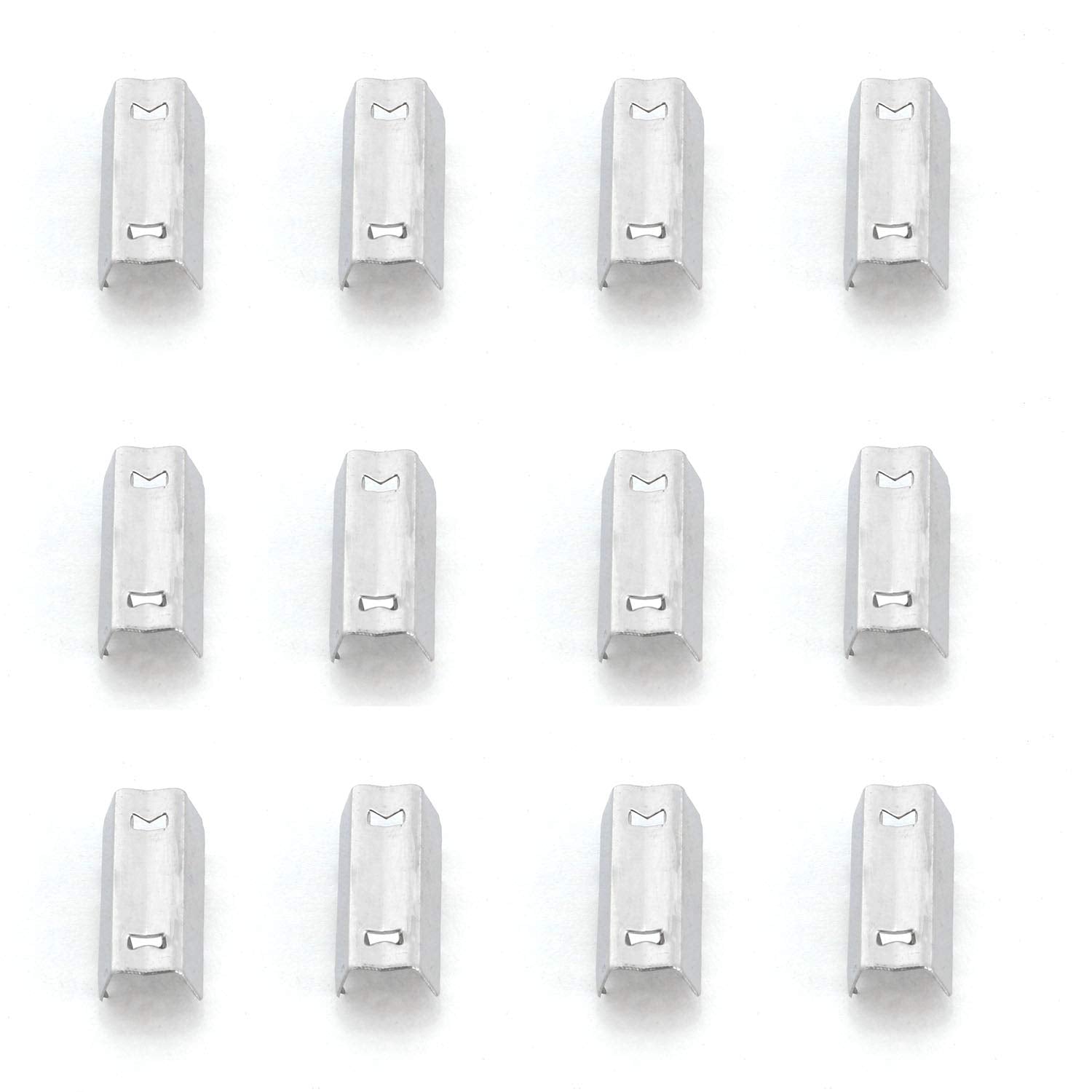 Heyous 12Pcs Open End Timing 3D Printer Belt Clamp Belts Clamp Open Belt Clip