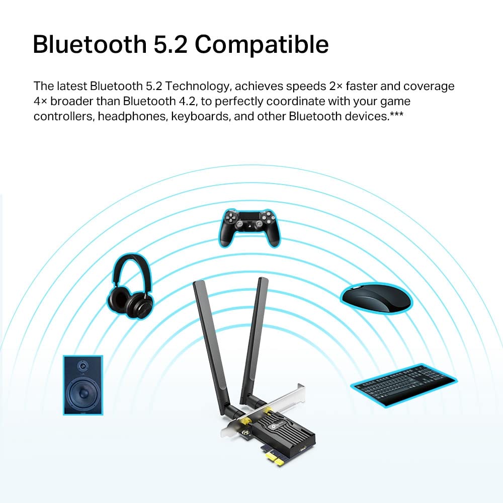Tp-Link Archer Tx20E Adaptador Pcie Wifi6 Ax1800
