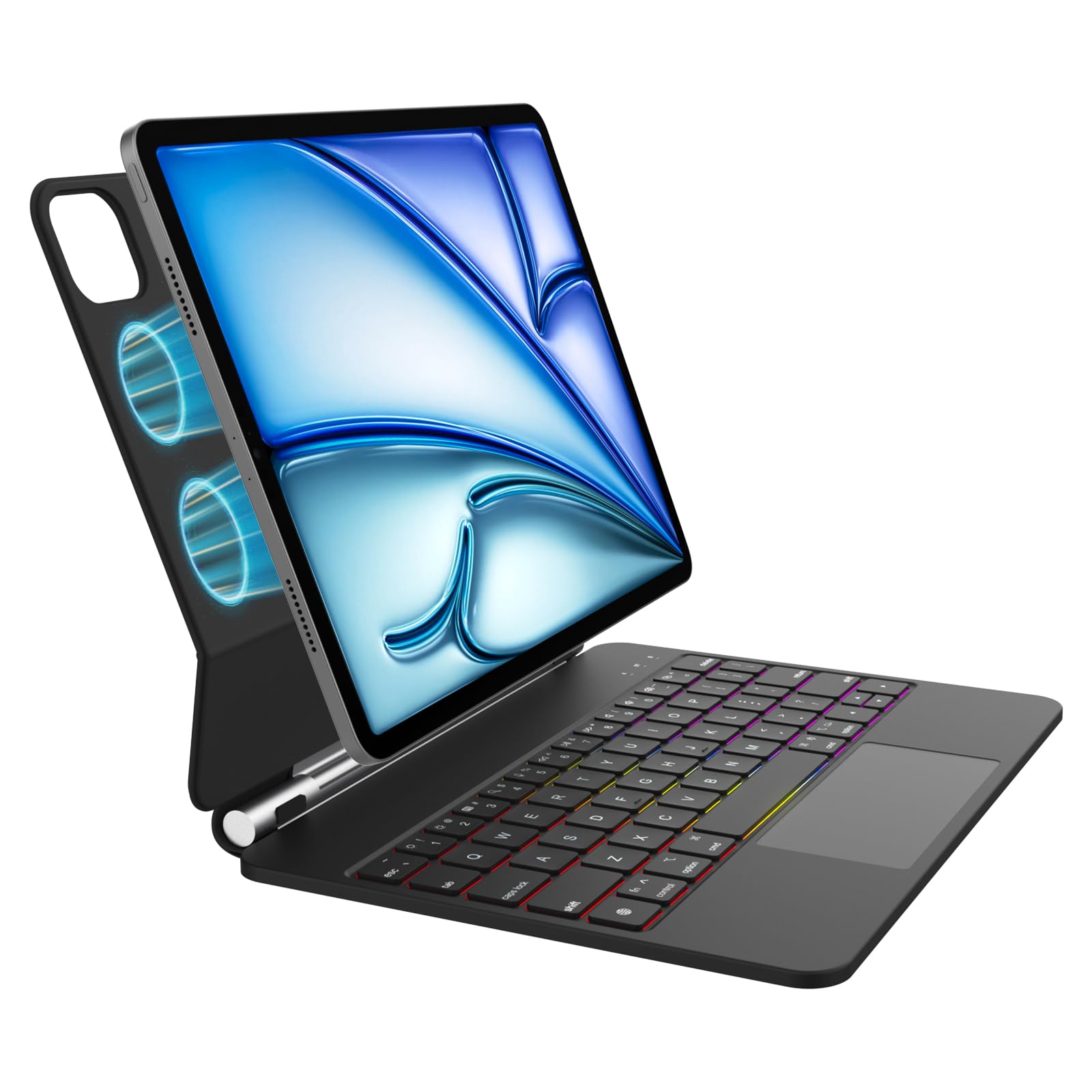 Magic Keyboard Case for iPad Air 11inch (M4 2026/M3 2025/M2 2024) & iPad Pro 11 inch(1st/2nd/3rd/4th Generation,Backlight ,Magn