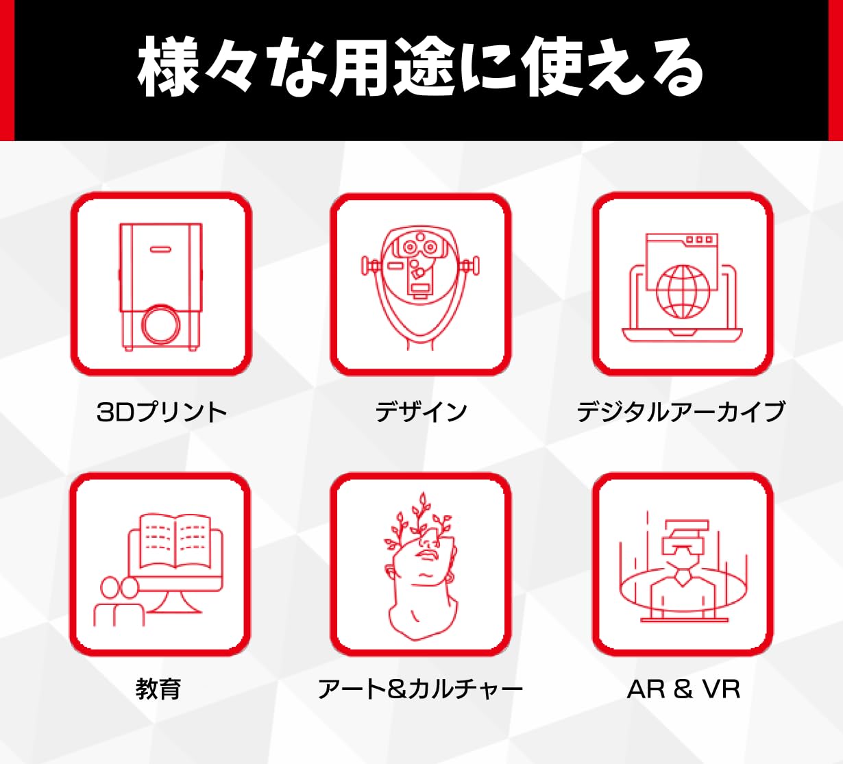 Einstar 3D Color Handheld Infrared Vcsel Structured Light Scanner 0.1Mm Resolution