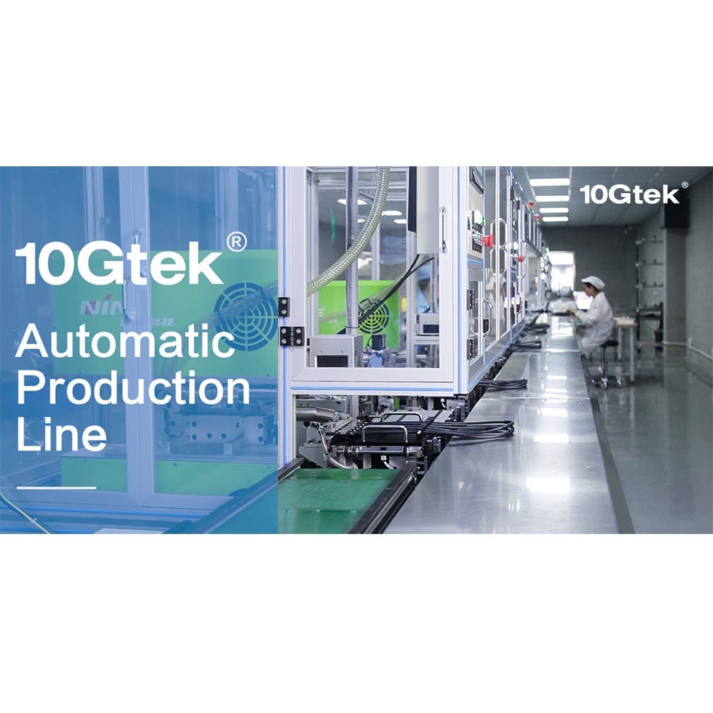 10Gtek 10GbE SFP+ DAC Twinax Cable Direct Attach Copper Blue 2-Meter (6.5ft)