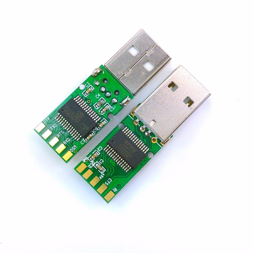 Usb Serial Db9 Ft232R Usb Rs232 Null Modem Cable Pc Control Tv Cable (2 Rxd(Yellow), 3 Txd(Orange),5 Gnd(Gnd), 7 Rts(Green),8 Cts(Brown), 1/4/6/9 Nc)