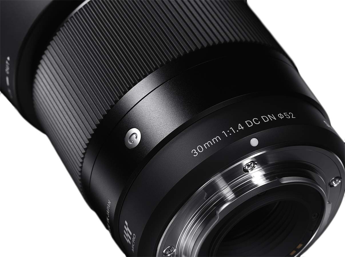 Sigma 30Mm F1.4 Contemporary Dc Dn Lens For Micro 4/3 Black