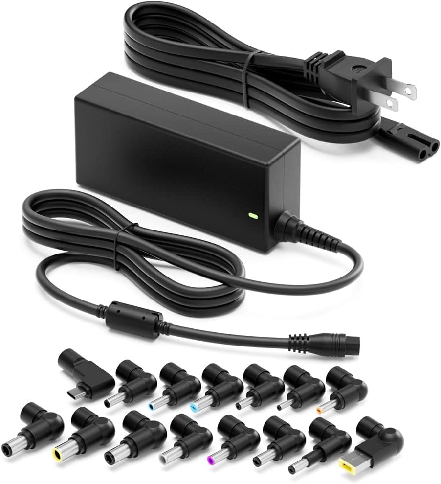 Belker Universal Laptop Charger 90W Ac Adapter Replacement For Hp Dell Asus Lenovo Samsung Acer Google Macbook Pro Air Charger 9