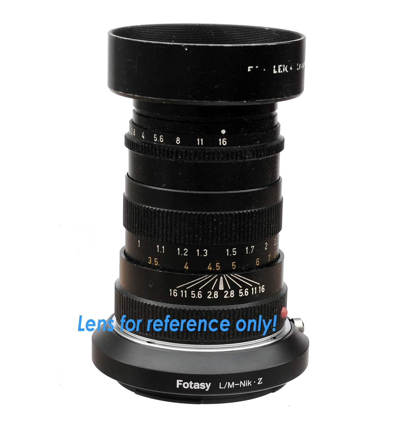 Fotasy Leica M Lens To Nikkor Z Mount Adapter, Leica M To Z Adapter, Lm Z Adapter, Copper, Infinity Focus,Compatible With Nikon