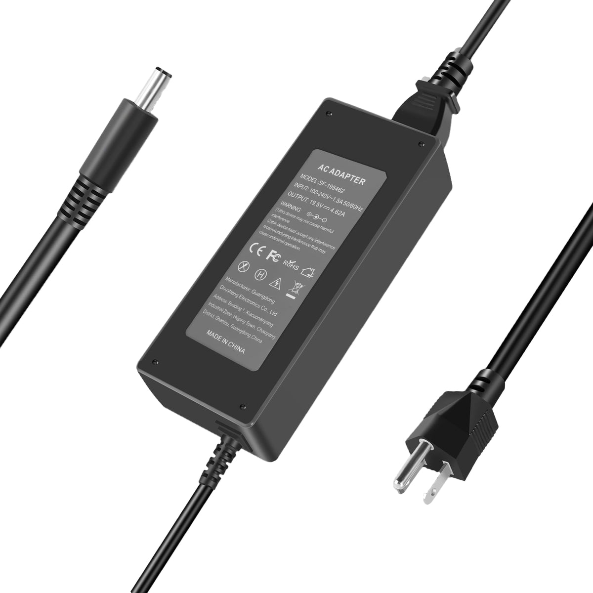 Kiteurad 90W 65W Charger For Dell Latitude 3520 Laptop Charger For Dell Latitude 3320 3400 3420 3510 3520 For Dell Optiplex 9020