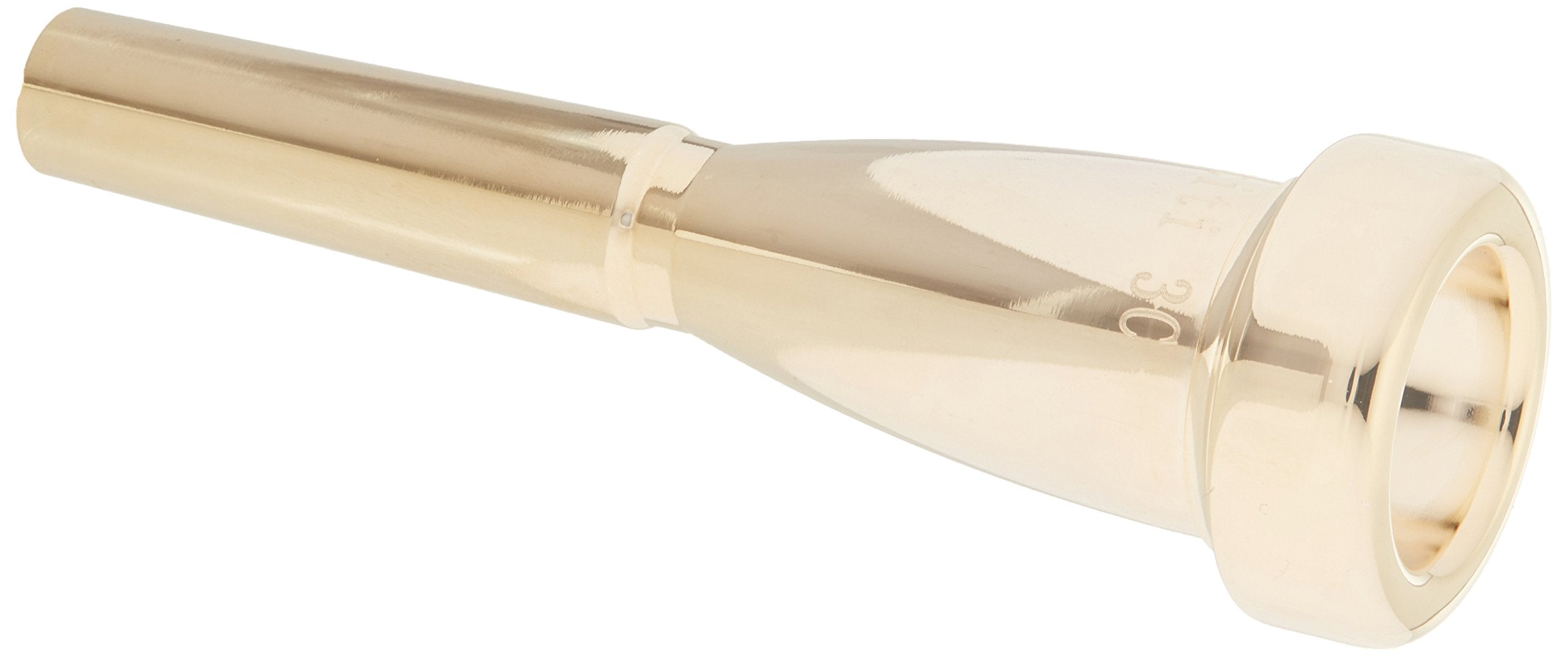 Paititi Gold Plated Rich Tone Bb 3C Trumpet Mouthpiece