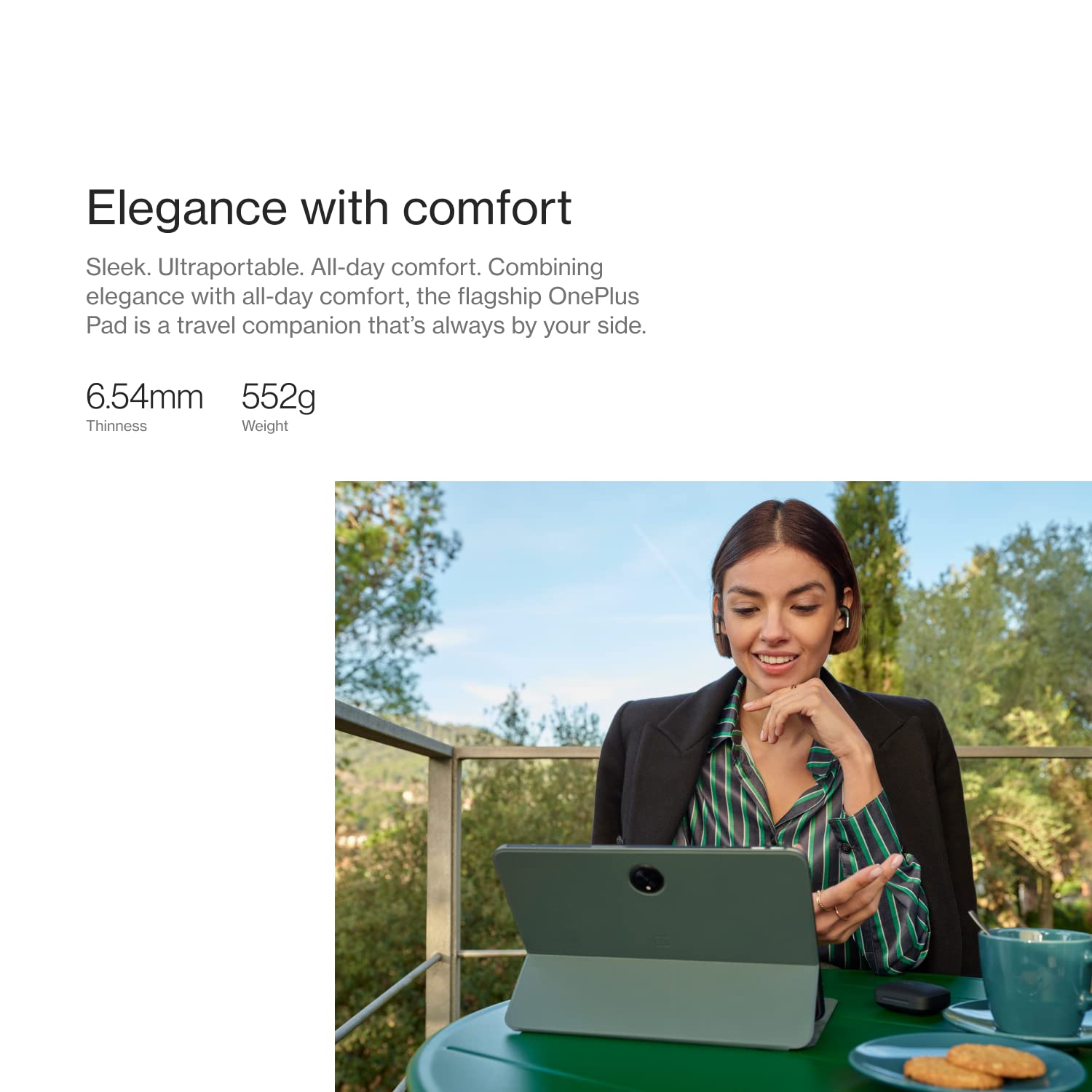 Oneplus Pad 11.61'' Lcd Display, 8Gb Ram,128Gb Storage, Mediatek Dimensity 9000, Android 13.1, 144Hz Refresh Rate, Dolby Vision