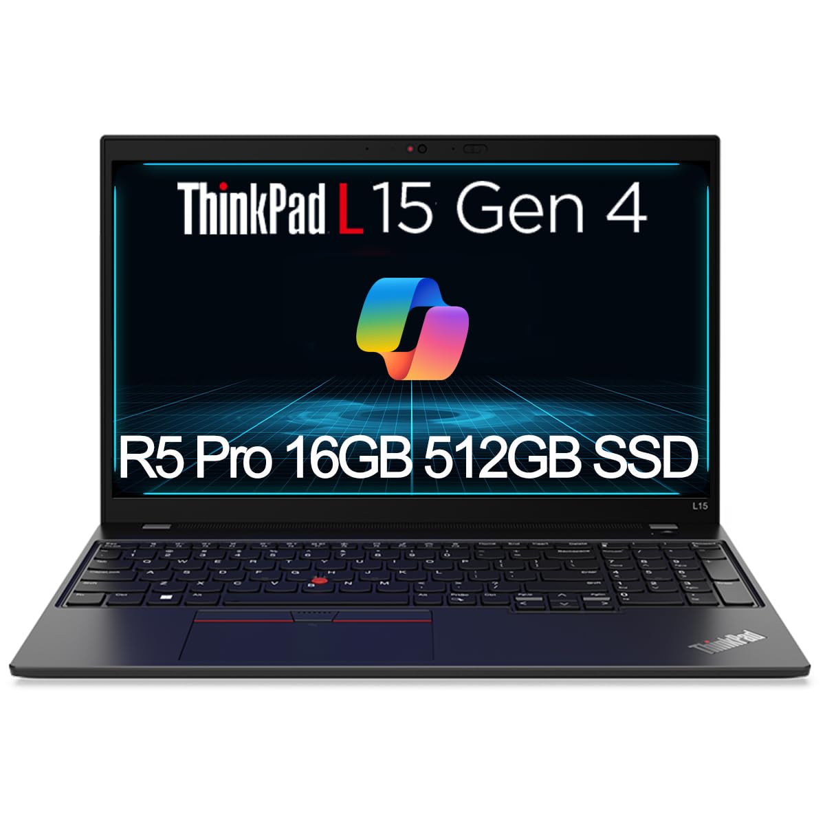 Lenovo ThinkPad L15 Gen 4 Business Laptop (15.6 FHD Anti-Glare, AMD Ryzen 5 Pro 7530U, 16GB RAM, 512GB PCIe SSD, 6-Core Beats i7