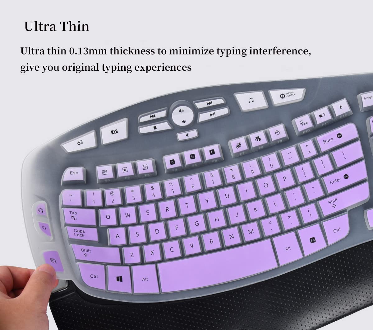 Keyboard Cover Skin For Logitech K350 Mk550 Mk570 Wireless Keyboard, Logitech K350 Mk550 Mk570 Accessories, Logitech K350 Mk550