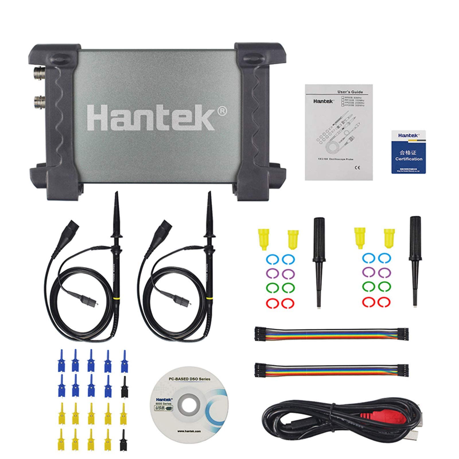Hantek 6022Bl 48Msa/S 16Ch Pc Usb Digital Storage Oscilloscope Logic Analyzer