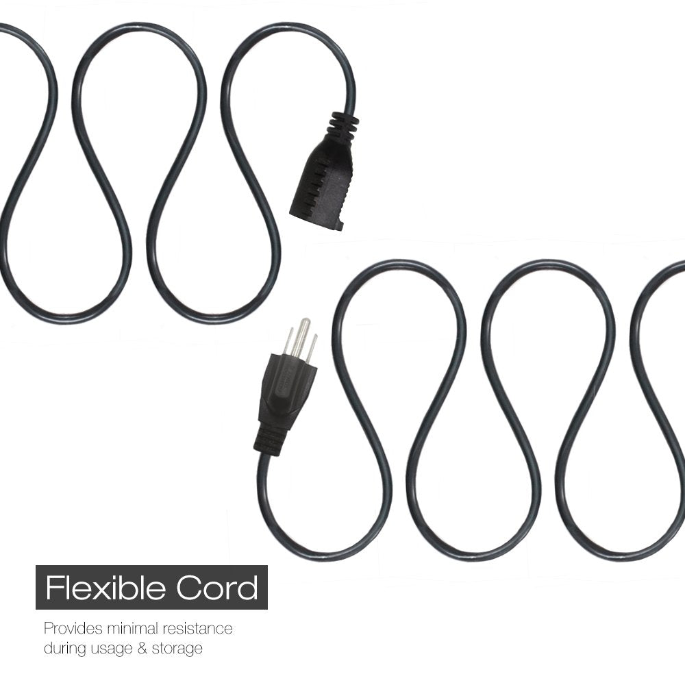 Etoplighting 3 Prong, 20Ft Power Extender Cord Cable, Adapter, Outlet Saver, Ul Listed, Indoor/Outdoor, 16Awg [1.31Mm?] 300V, Ap