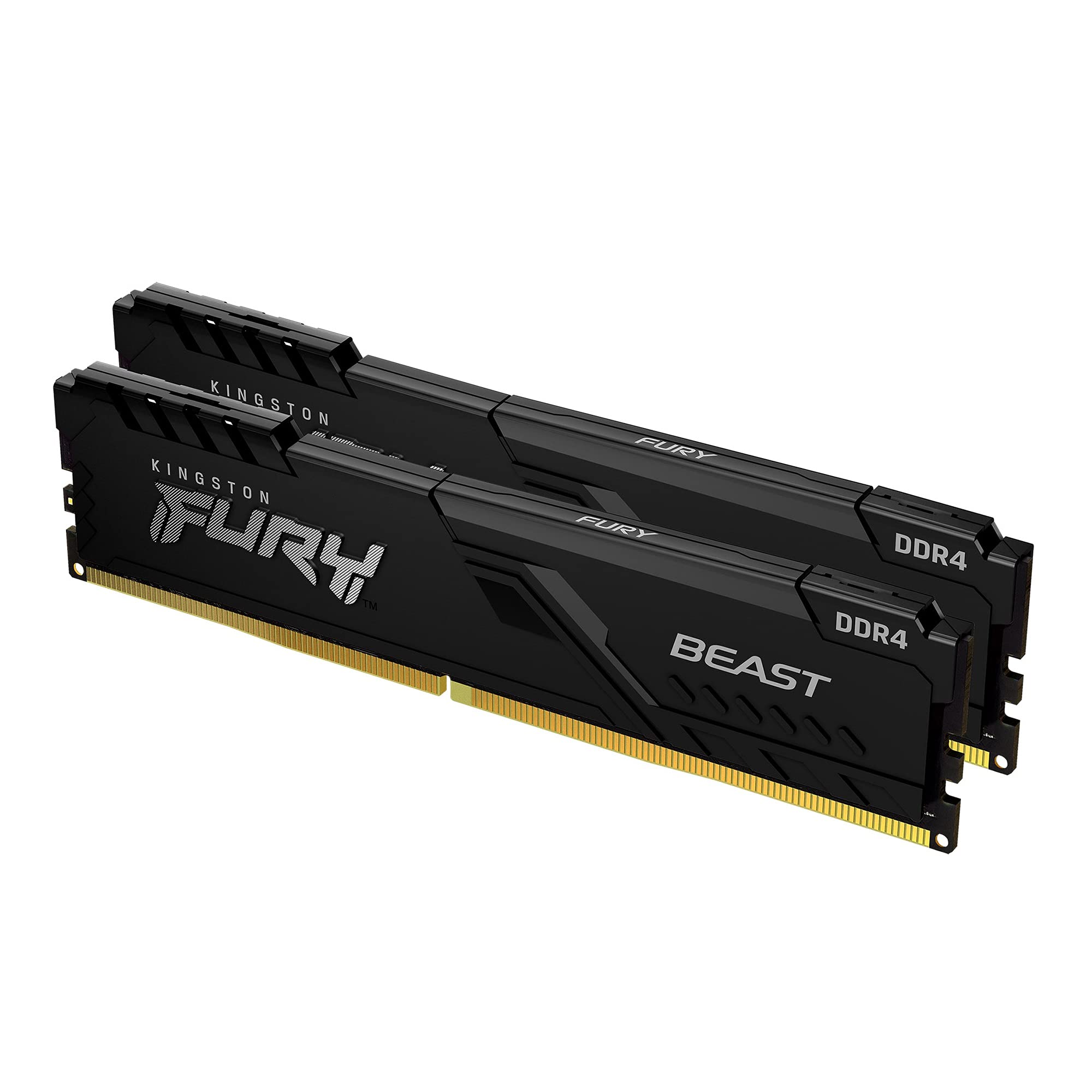 16GB 3200MHz DDR4 CL16 DIMM (Kit of 2) Fury Beast Black