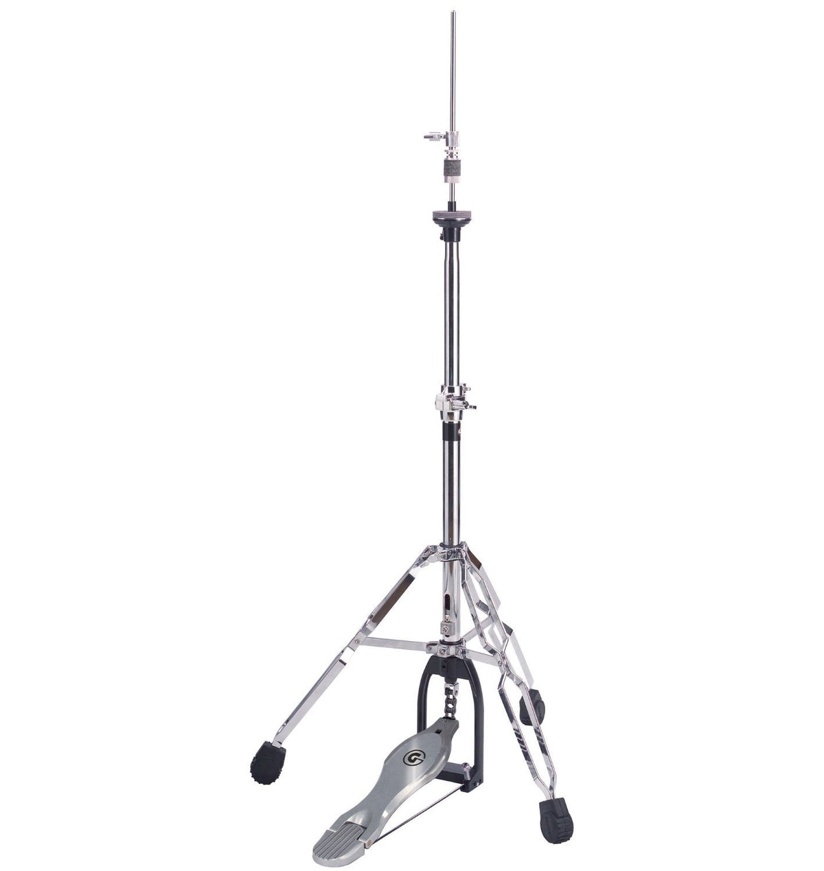 Gibraltar Medium Weight Double Braced Hi Hat Stand Percussion Chrome Set Hardware, For Snare Drum Practice Pad (5707)