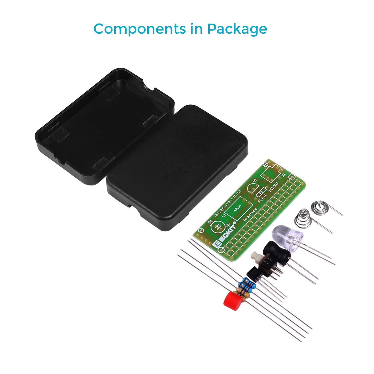 Mioyoow 2 Pack Simple Flashlight Diy Kit Module For Soldering Electronics Practice Funny Diy