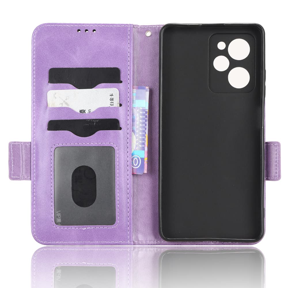 Kukoufey Case For Xiaomi Poco X5 Pro 5G 22101320G 22101320I / Redmi Note 12 Pro Speed Leather Flip Stand Case Cover,Case For Xia